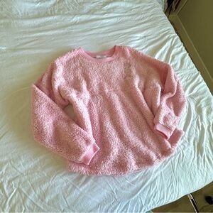 Disney Pink Minnie Mouse Spirit Jersey Sherpa